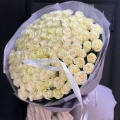 Купить 101 Эквадорская роза Мондиаль с доставкой в город Домодедово: цена заказать